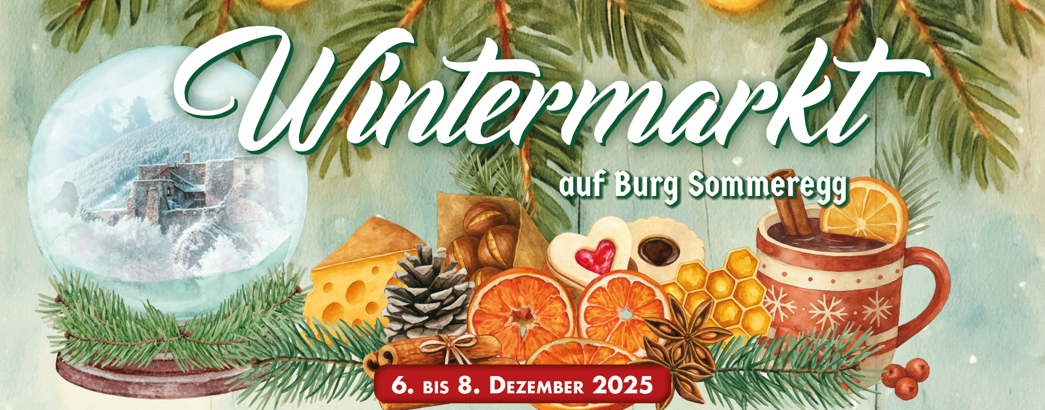 Wintermarkt auf Burg Sommeregg